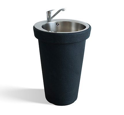 Záhradné umývadlo Lavabo Klasik antracit